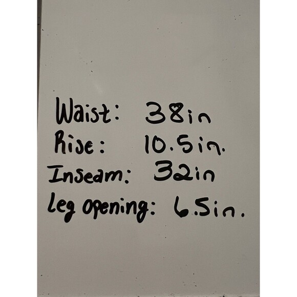 AllSaints Jeans Mens W34 Blue Denim Cigarette Skinny Fit Stretch Button Fly - Picture 14 of 14